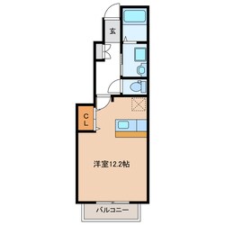 ロジュマンＥの物件間取画像